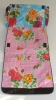 luiertas boross design bloemen lichtblauw